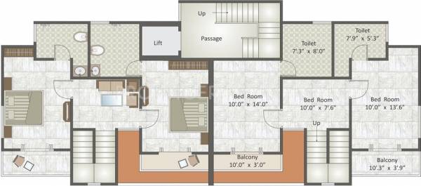 Images for Cluster Plan of Kanha Luxuria