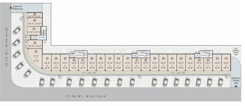 Images for Cluster Plan of Kanha Luxuria