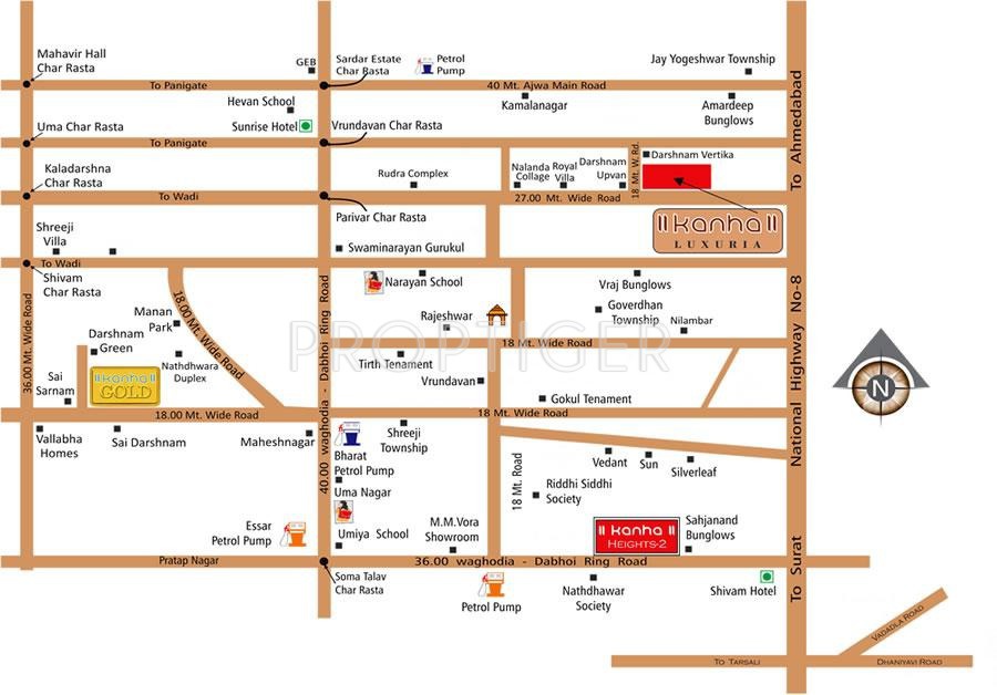 Images for Location Plan of Kanha Luxuria