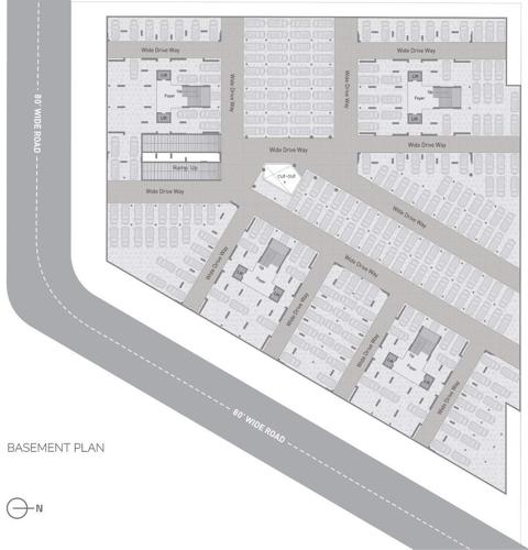  woods Images for Cluster Plan of Sampad Woods