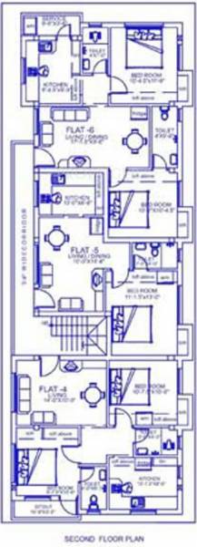 Palace Homes Sai Adinath Block AB Second Cluster Plan