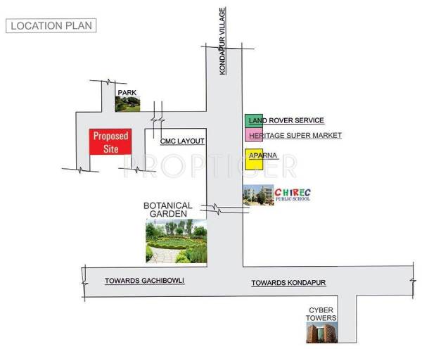 Images for Location Plan of Kellen Infra Pvt Ltd Kellen