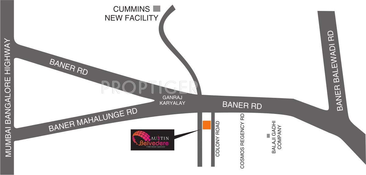 belvedere Location Plan