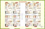 Sri Vathsa Homes Srinivasam Both Block All floors typical cluster plan