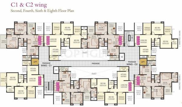  dwarka-sai Wing A2 Cluster Plan