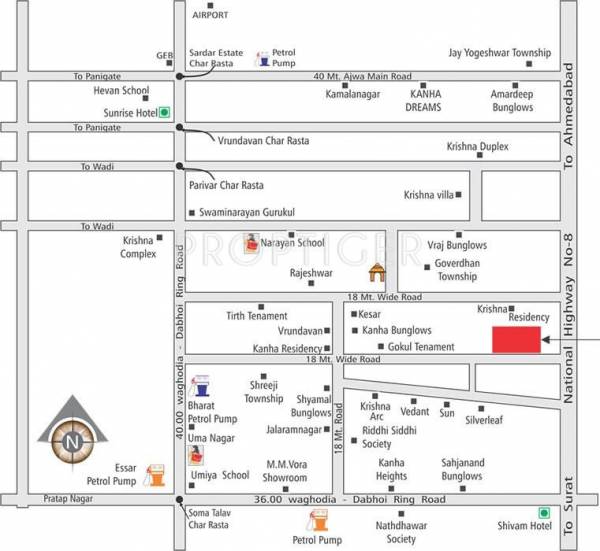 Images for Location Plan of Kanha Group Exotica
