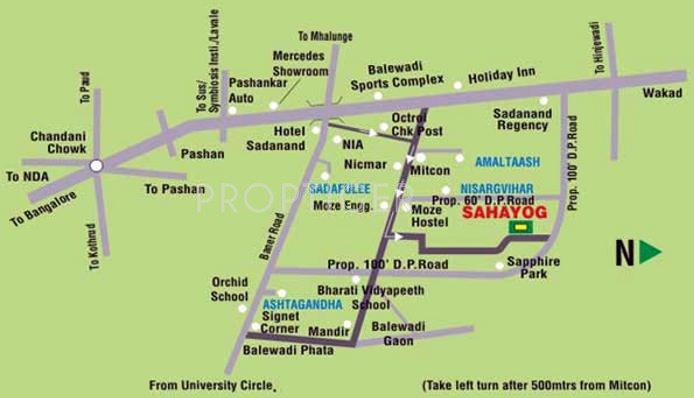 Images for Location Plan of Sanjeevani Sahayog Apartment