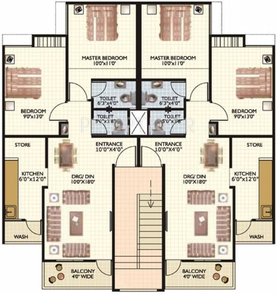 Images for Cluster Plan of IBD Indus Orchid Floors