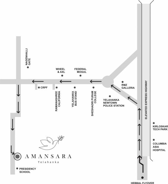  amansara Images for Location Plan of PC Amansara