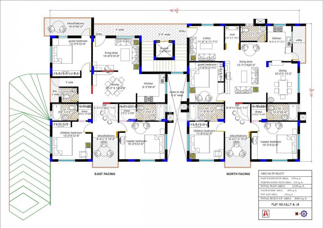 Images for Cluster Plan of Aliens Valley Apartment