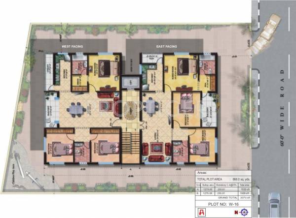 Images for Cluster Plan of Aliens Valley Apartment