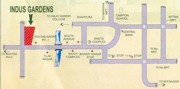 Images for Location Plan of IBD Indus Garden Phase I