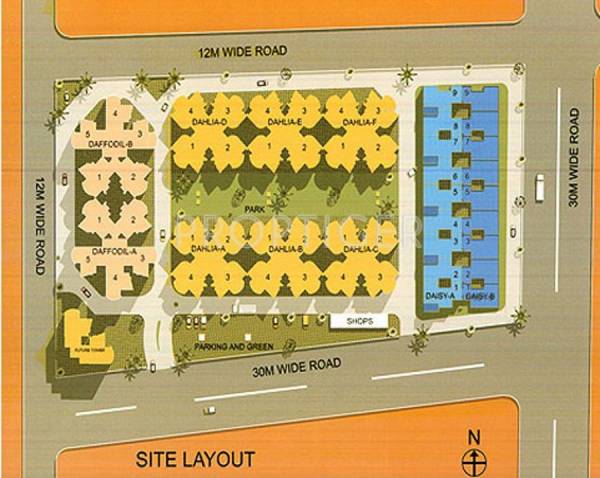 Images for Layout Plan of Ansal Orchid Greens Villa