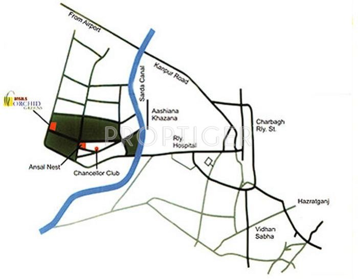 Images for Location Plan of Ansal Orchid Greens Villa