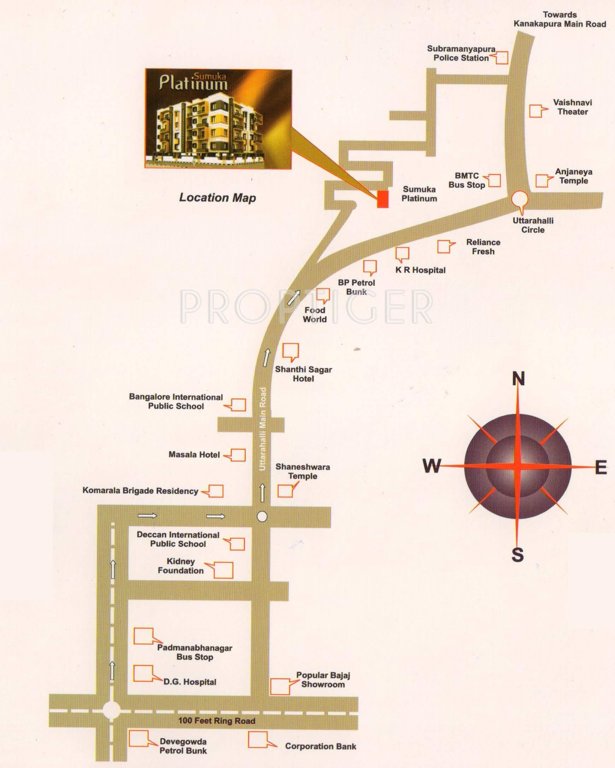 Images for Location Plan of Sree Nakoda Sumukha Platinum