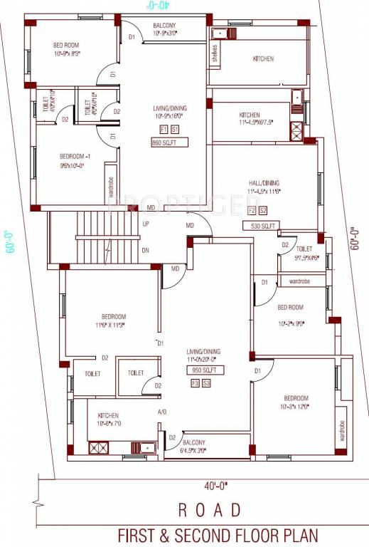 Images for Cluster Plan of Silicon Arun Homes