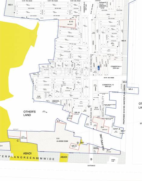 Images for Layout Plan of Shourya Shouryapuram Residential Plots Ph 1