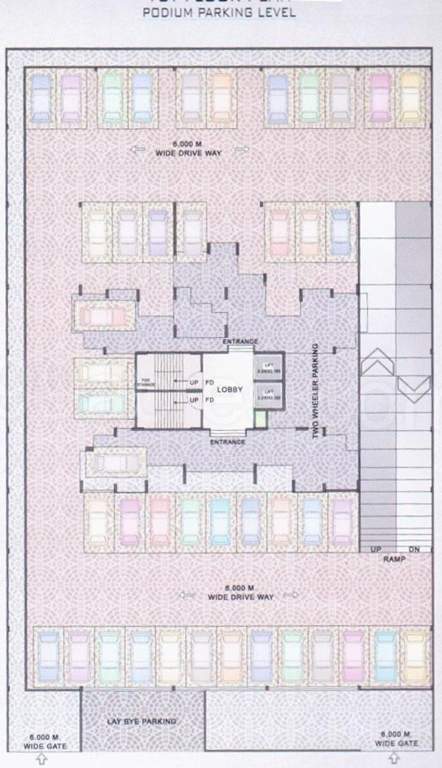  willow Single Tower Cluster Plan