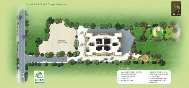 Images for Layout Plan of Maple Sai Krupa Residency