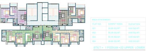  vini-heights Images for Cluster Plan of Vini Vini Heights