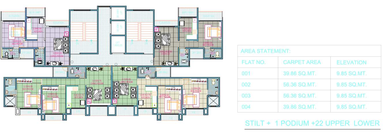  vini heights Images for Cluster Plan of Vini Vini Heights