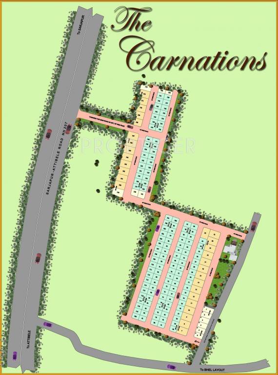 Creation Shelters The Carnations Layout Plan