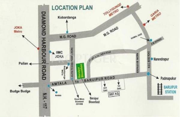Images for Location Plan of Sampark Baruipur Bloomfield