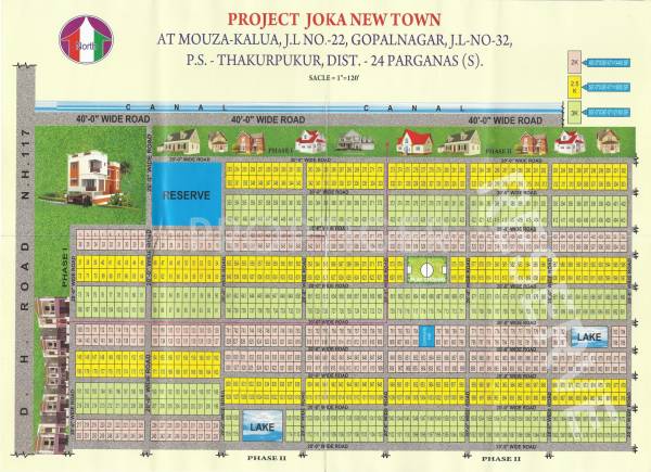 Images for Layout Plan of Walden Joka New Town