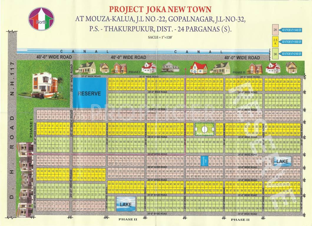 Images for Layout Plan of Walden Joka New Town