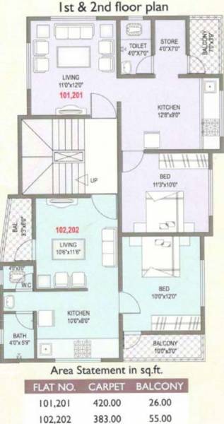 Images for Cluster Plan of Lunkad Aromatic Wind II