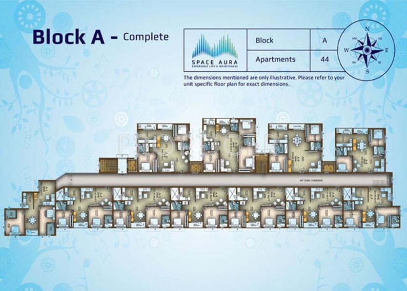  space aura Block B Cluster Plan