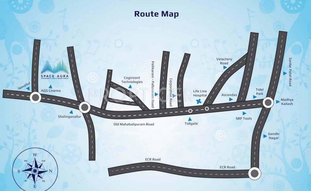  space aura Location Plan