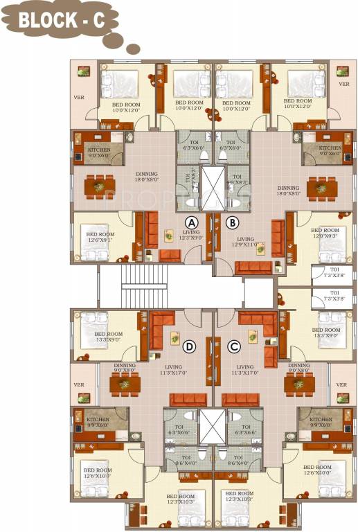 Images for Cluster Plan of GPS Meena Sunrise