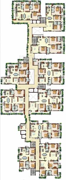  the-fountainhead Block B Cluster Plan
