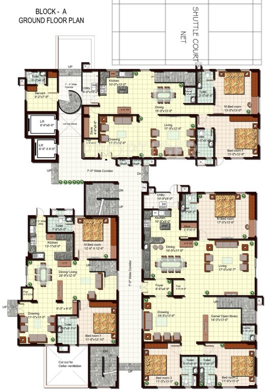  the fountainhead Block C Cluster Plan