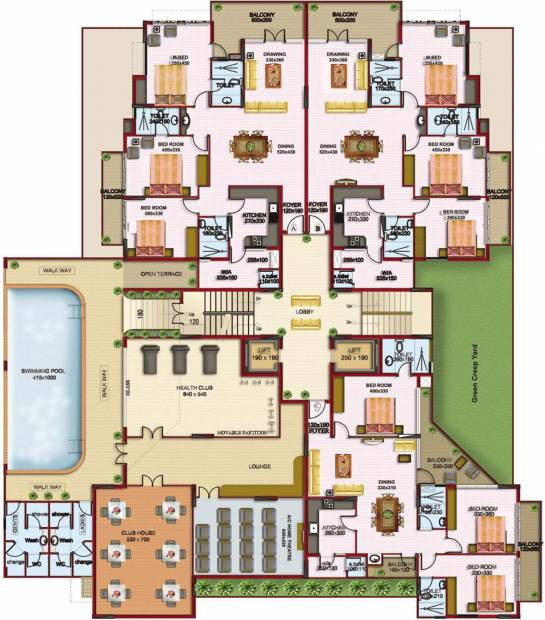  hk-hallmark Images for Cluster Plan of Asset HK Hallmark