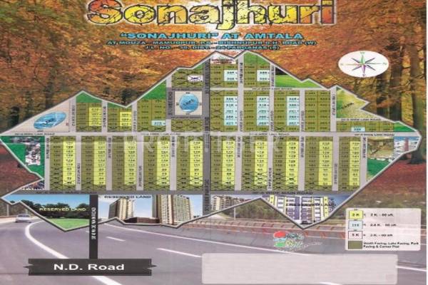 Amantran Ventures Sonajhuri Layout Plan