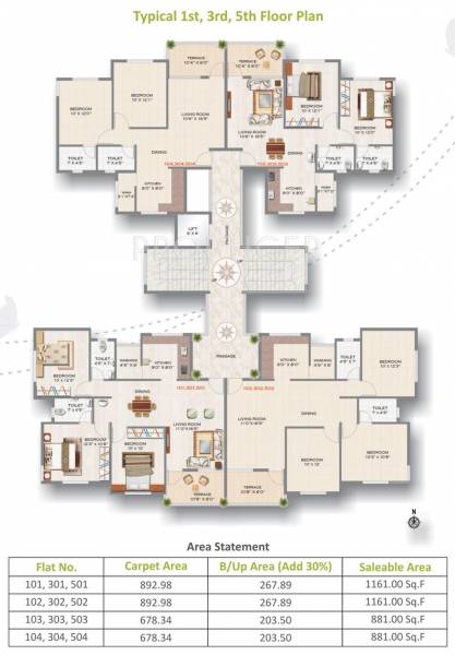 Images for Cluster Plan of SM Bliss Central