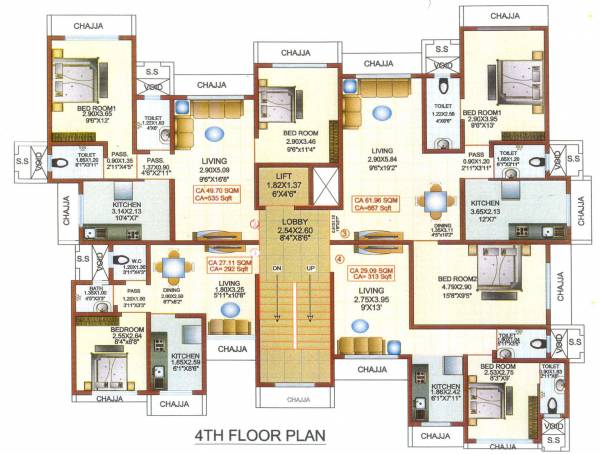 Images for Cluster Plan of Vini Saroj Sadan CHSL