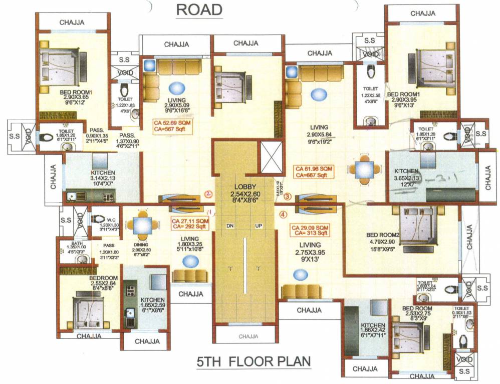 Images for Cluster Plan of Vini Saroj Sadan CHSL