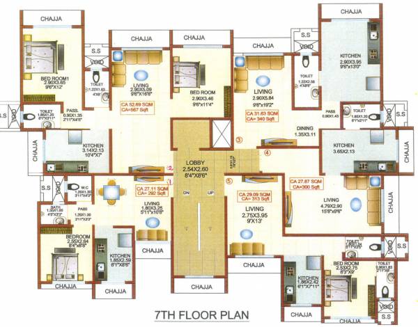 Images for Cluster Plan of Vini Saroj Sadan CHSL