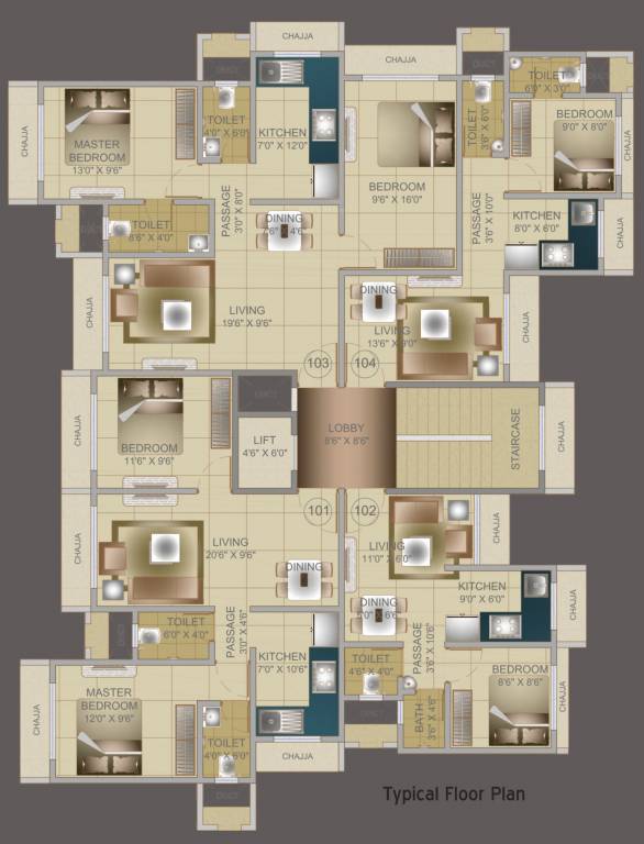 Images for Cluster Plan of Vini Saroj Sadan CHSL