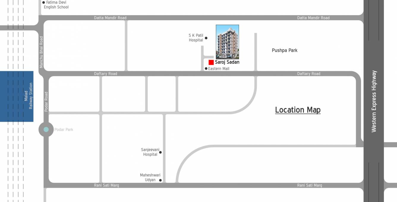 Images for Location Plan of Vini Saroj Sadan CHSL