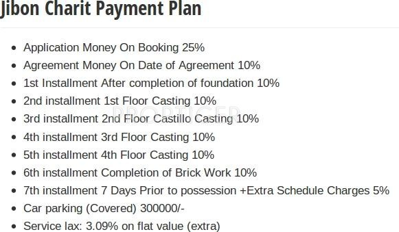 Images for Payment Plan of Bluechip Projects Jibon Charit
