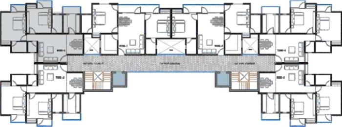  crown Tower A Cluster Plan