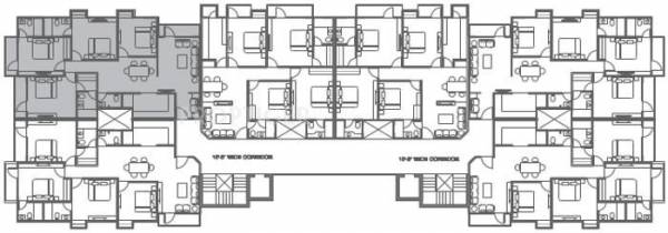 Tower B Cluster Plan crown Tower B Cluster Plan