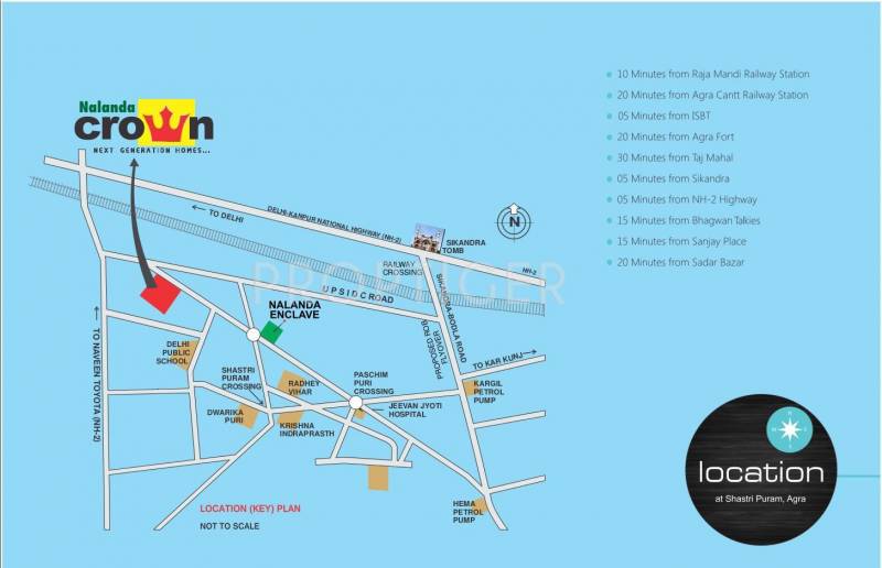  crown Images for Location Plan of Nalanda Crown