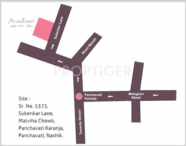 Images for Location Plan of SM Avdhoot Park Images for Location Plan of SM Avdhoot Park