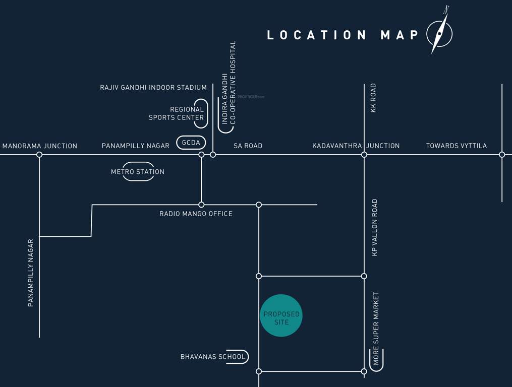 Images for Location Plan of Kalyan Marvella