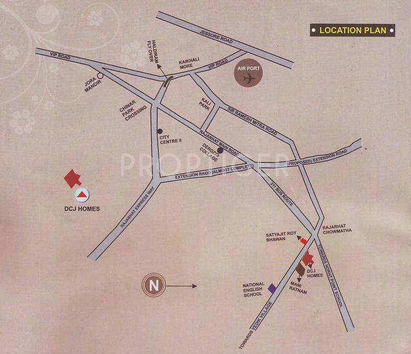  homes Images for Location Plan of DCJ Homes